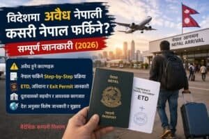 “अवैध नेपाली नेपाल फर्किने प्रक्रिया बारे जानकारी।”