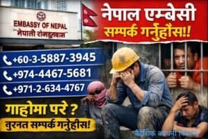 nepal embassy contact number