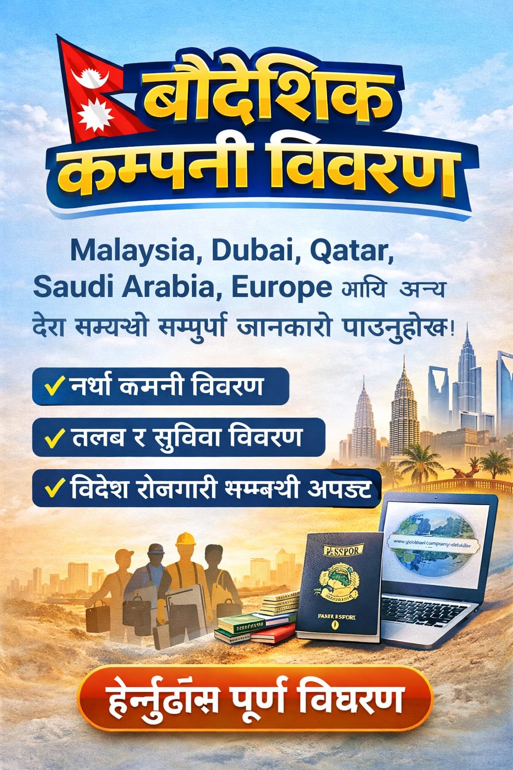 बैदेशिक कम्पनी विवरण | global company details